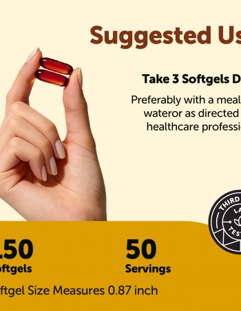 Micro Ingredients Pumpkin Seed Oil with Saw Palmetto Softgels