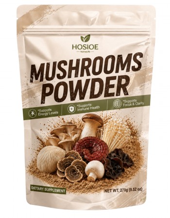 Hosioe Mushroom Coffee, 2000mg Instant Mushroom Coffee Powder (47 Servings)